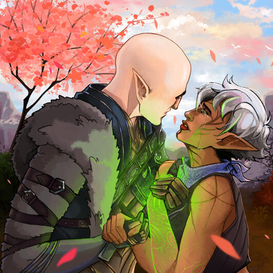 2x Halfbody + Background