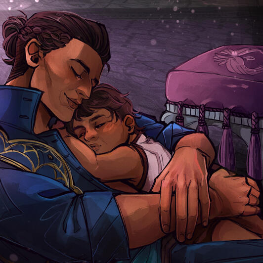 2x Halfbody +Background