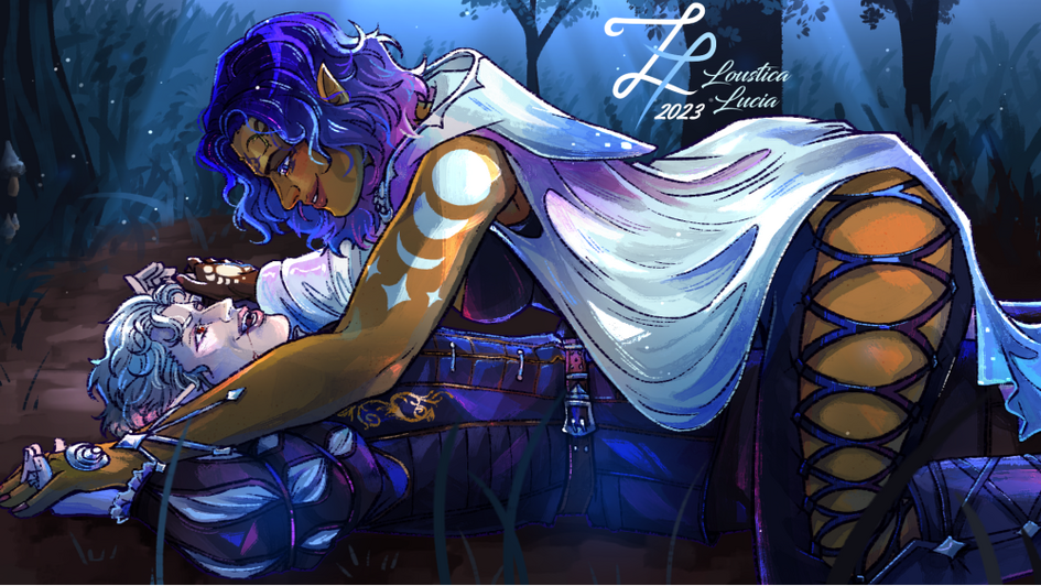 2x Fullbody + 1x Background