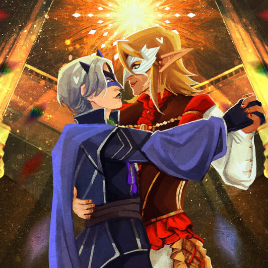 2x Halfbody + Background