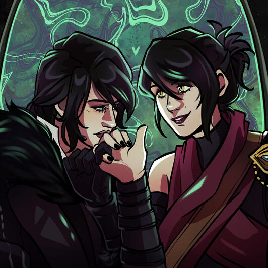 Dragon Age Coloured Sketch for Beck(2025)