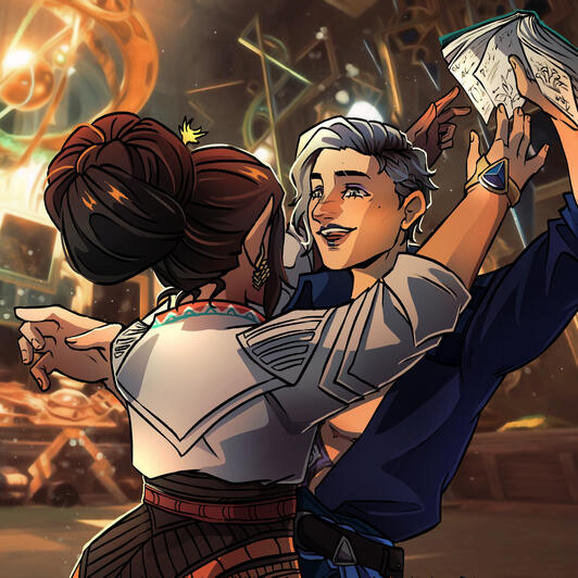 Dragon Age Coloured Sketch for Melody Loka (2025)